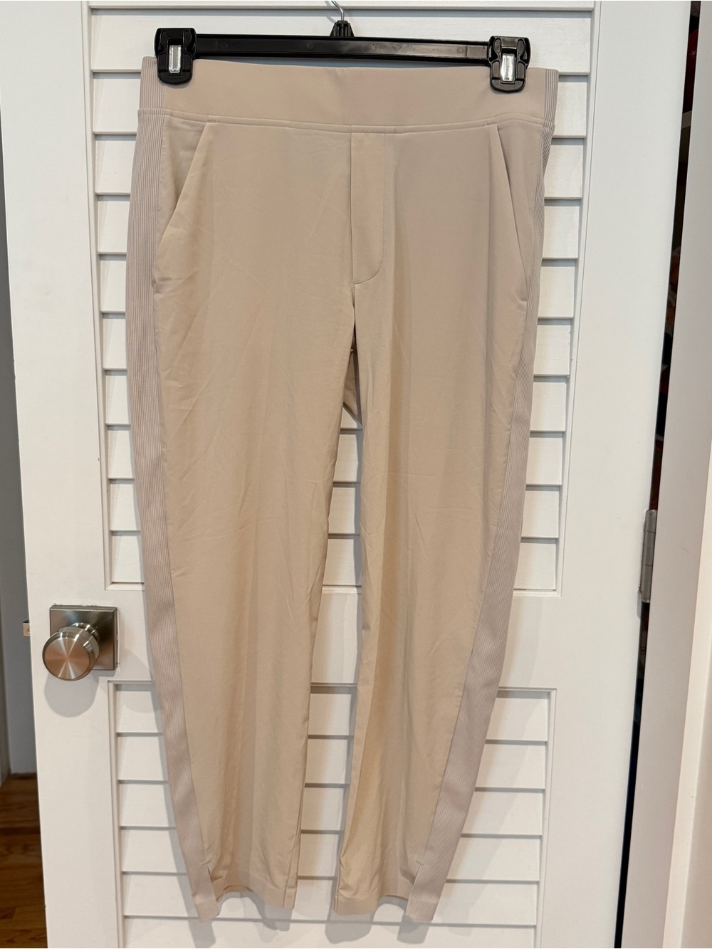 Athleta Brooklyn Mid Rise Ankle Pants Sz 8P 8 Petite Athleisure Abalone Stretch